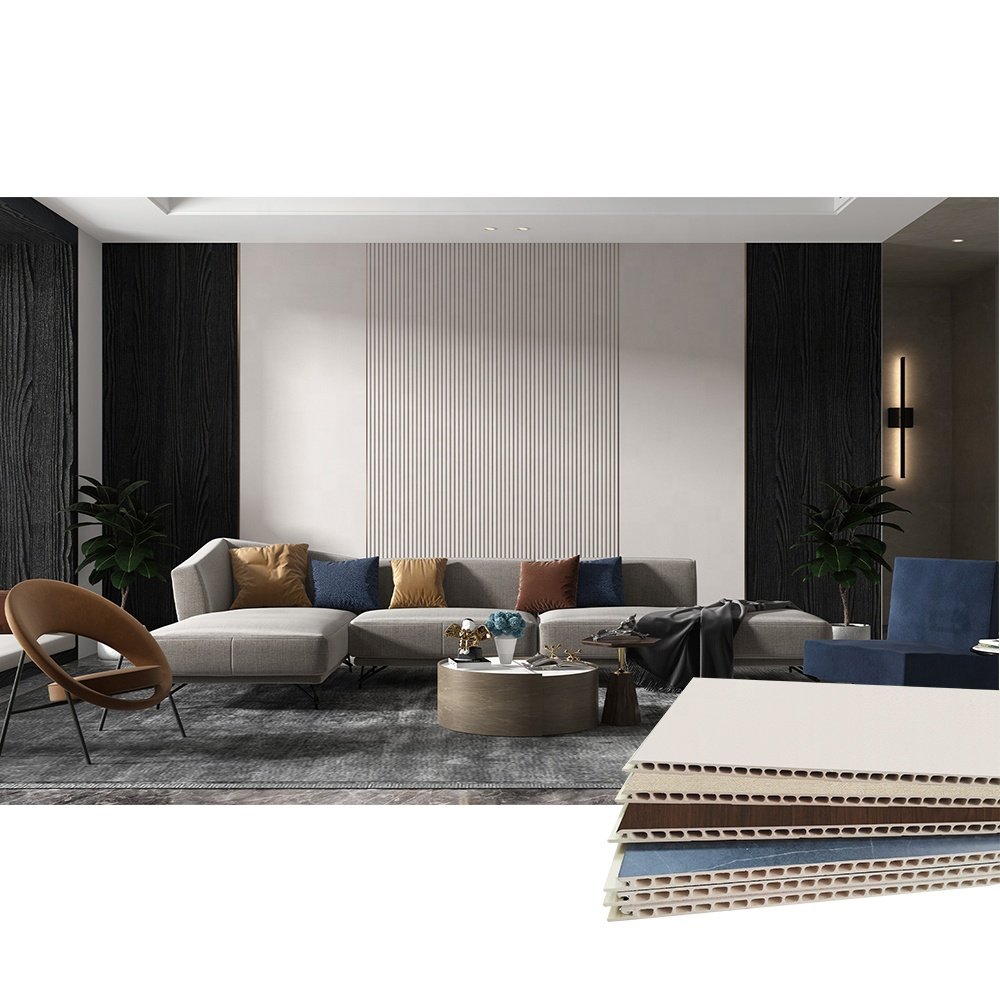 Home Decoration Interior PVC WPC Wall Panels