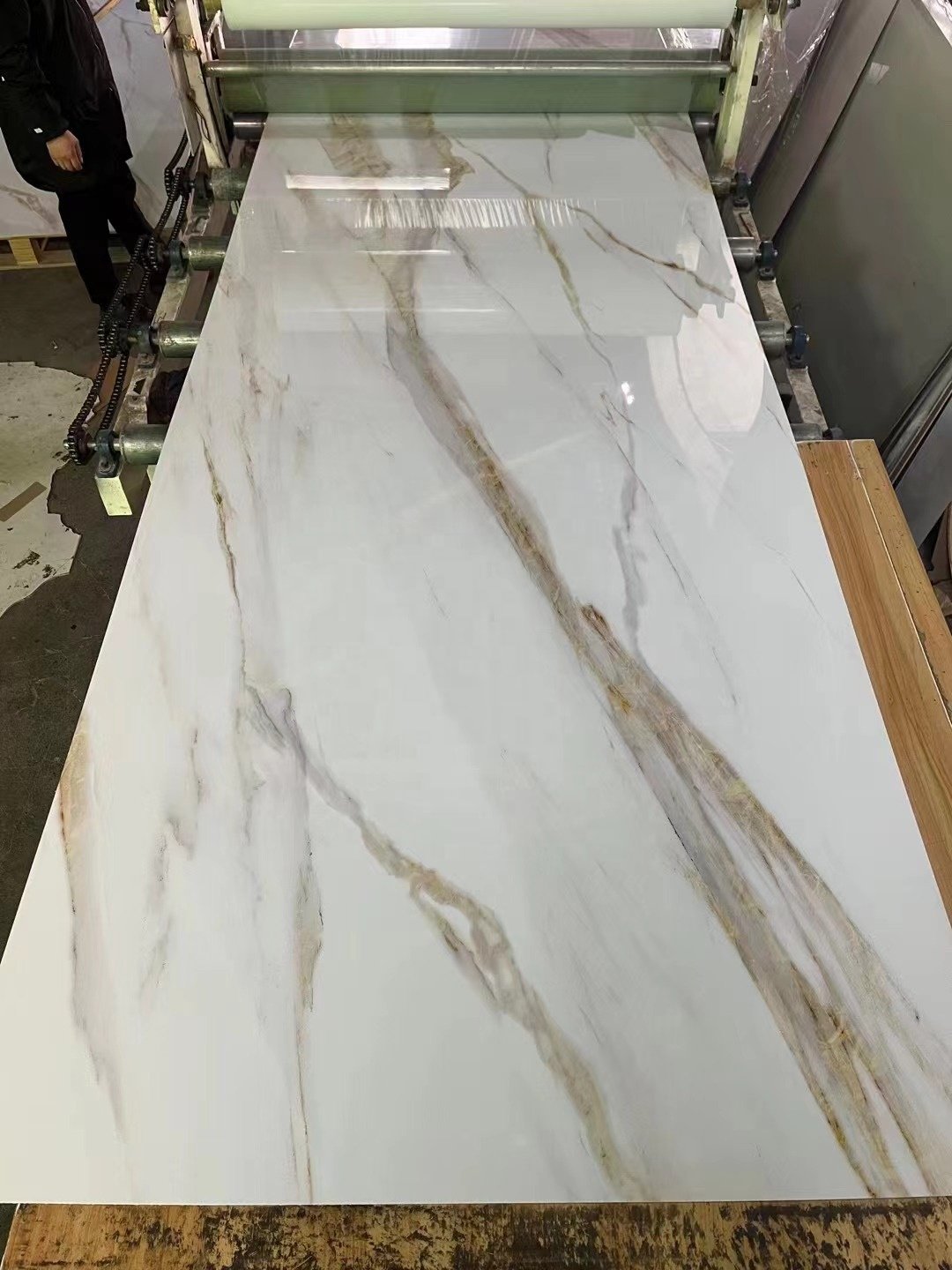 hot sale pvc marble sheet color 3D printing Wpc Wall Panel Interior Wpc Board Sheets and pvc uv board