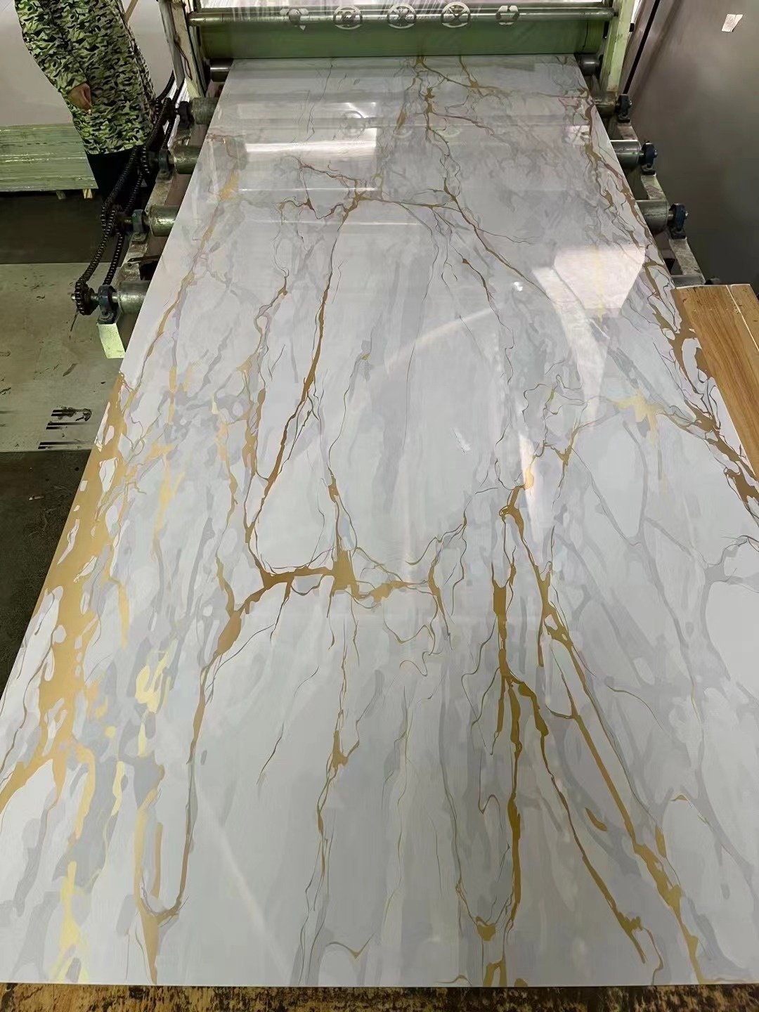 hot sale pvc marble sheet color 3D printing Wpc Wall Panel Interior Wpc Board Sheets and pvc uv board