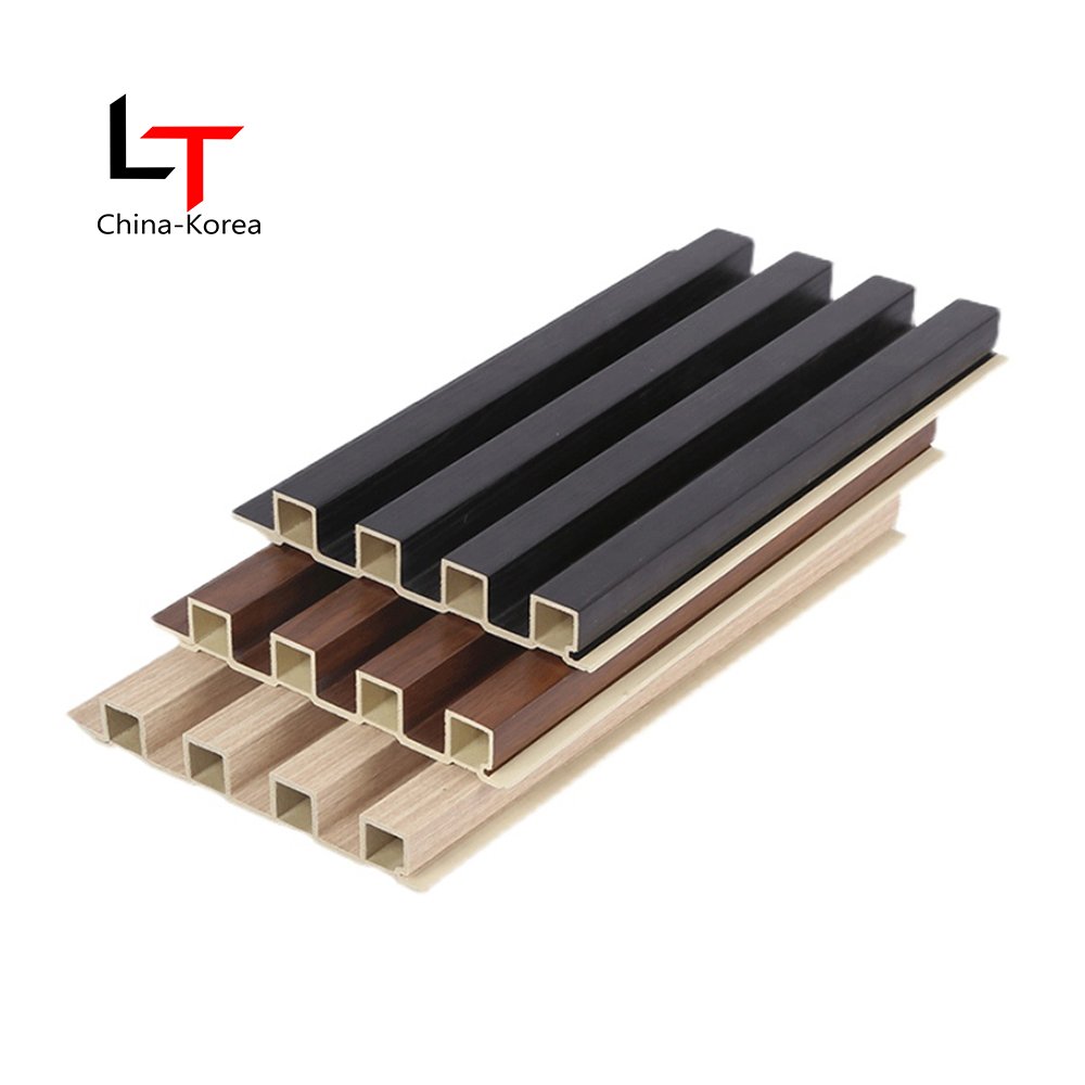 Longtime LT Indoor Decor Wood Plastic Composite PVC Coating Cladding Fluted Wall Board Interior other boards