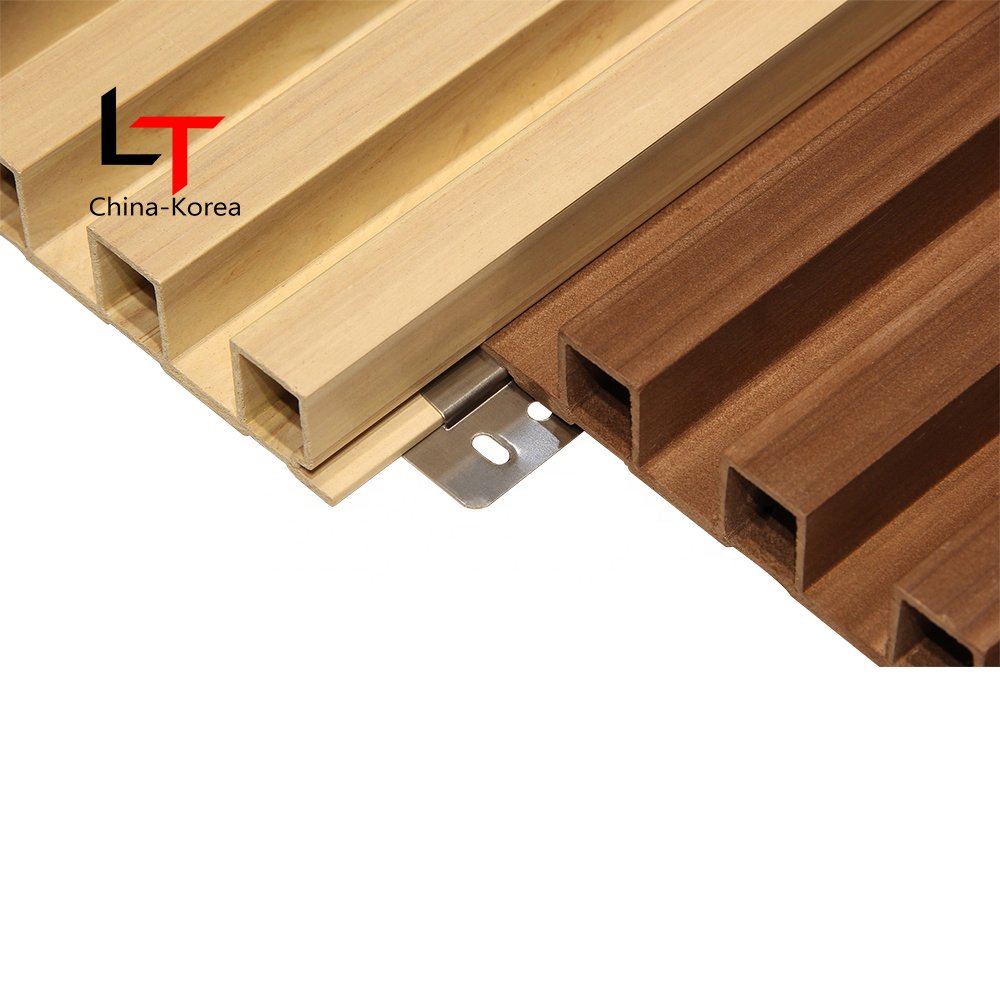 Longtime LT Indoor Decor Wood Plastic Composite PVC Coating Cladding Fluted Wall Board Interior other boards