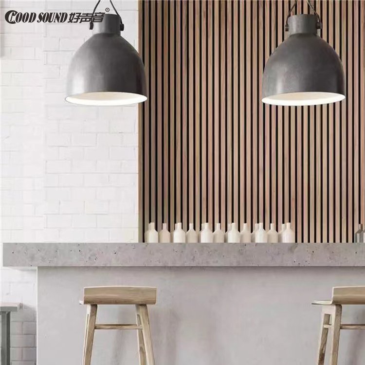 GoodSound Oak Slat Wall Simple Hight Quality Water-Proof Akupanel Boards Akoestische Panelen Acoustic Panels