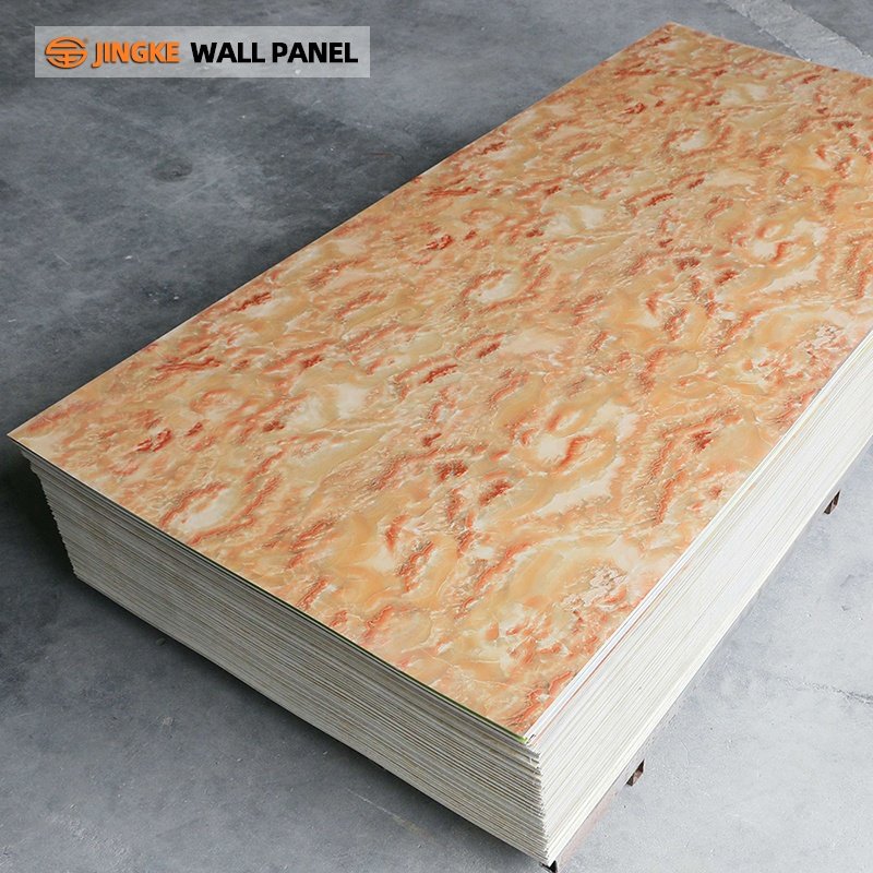 High Glossy Flexible Wall Decorative Board Interior Decorative PVC UV Marble Sheet Board Plastic Sheets