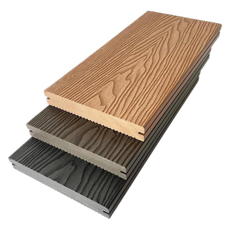 Hot Sale Interlocking Waterproof WPC Decking Board Outdoor Co-Extrusion Seamless Smooth Decking Gap Garden Exterior Oak Pine