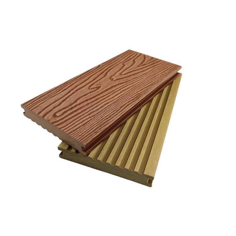 Hot Sale Interlocking Waterproof WPC Decking Board Outdoor Co-Extrusion Seamless Smooth Decking Gap Garden Exterior Oak Pine