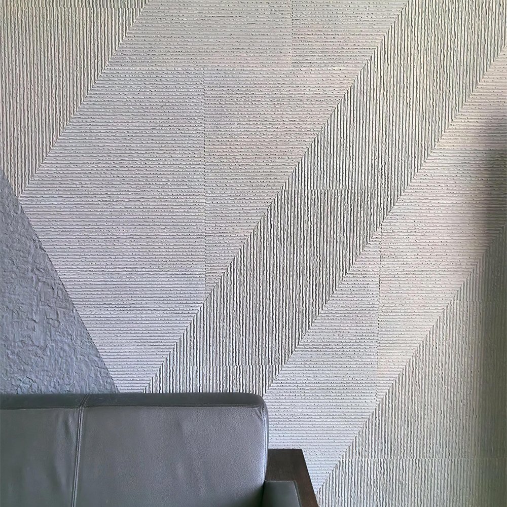 Artistic Line Stone Flexible Clay Wall Panel for interior Wall Decoration soft stone wall panel