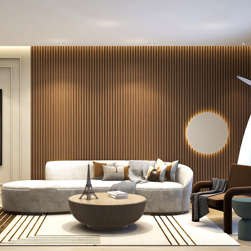 Shiplap wall panel anti-water wpc wall board interior wooden decoration materials led strip lights other boards