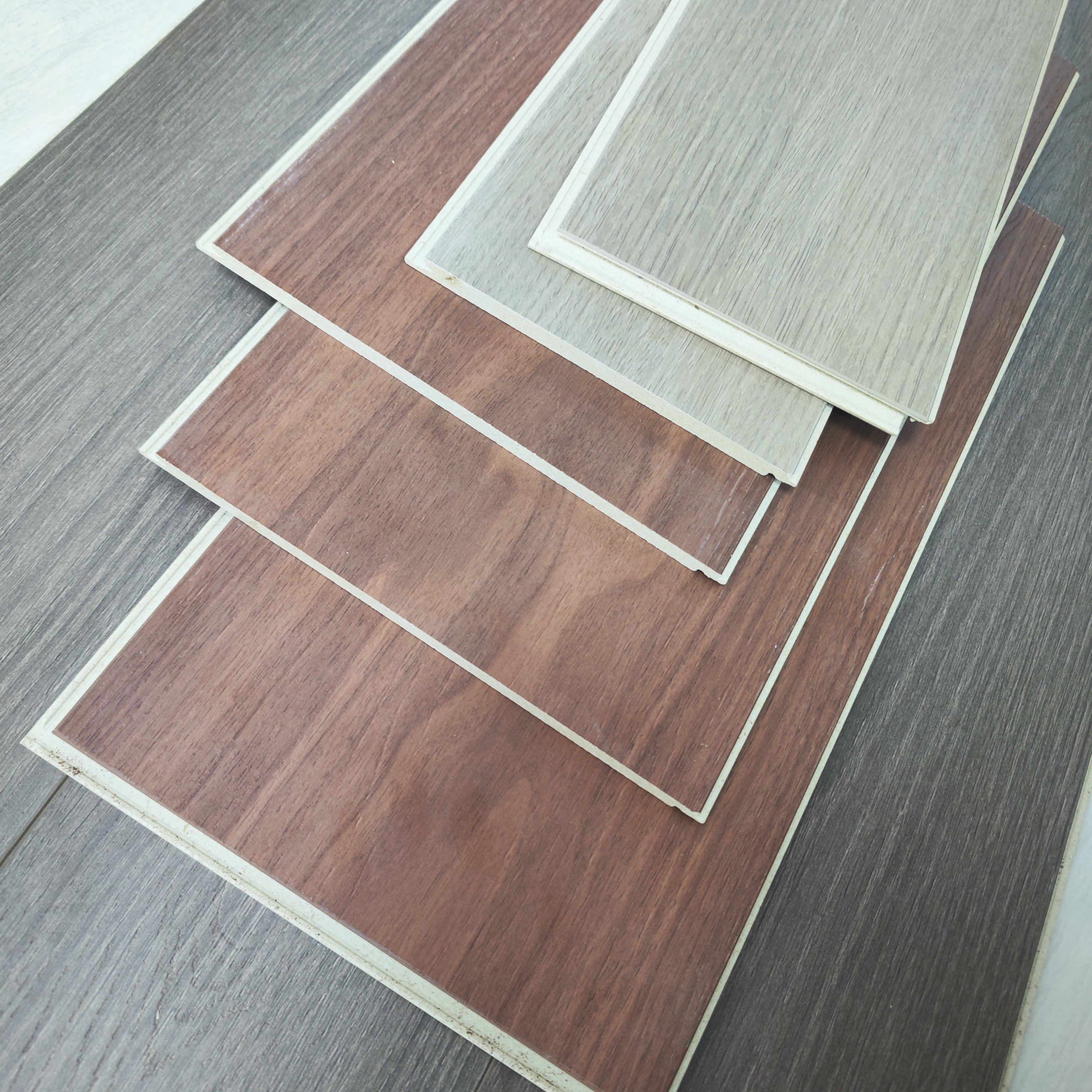 Super Waterproof Fireproof Board SWF Flooring 100% Formaldehyde Free Ac4 Ac6 Click Floating Wooden Floor