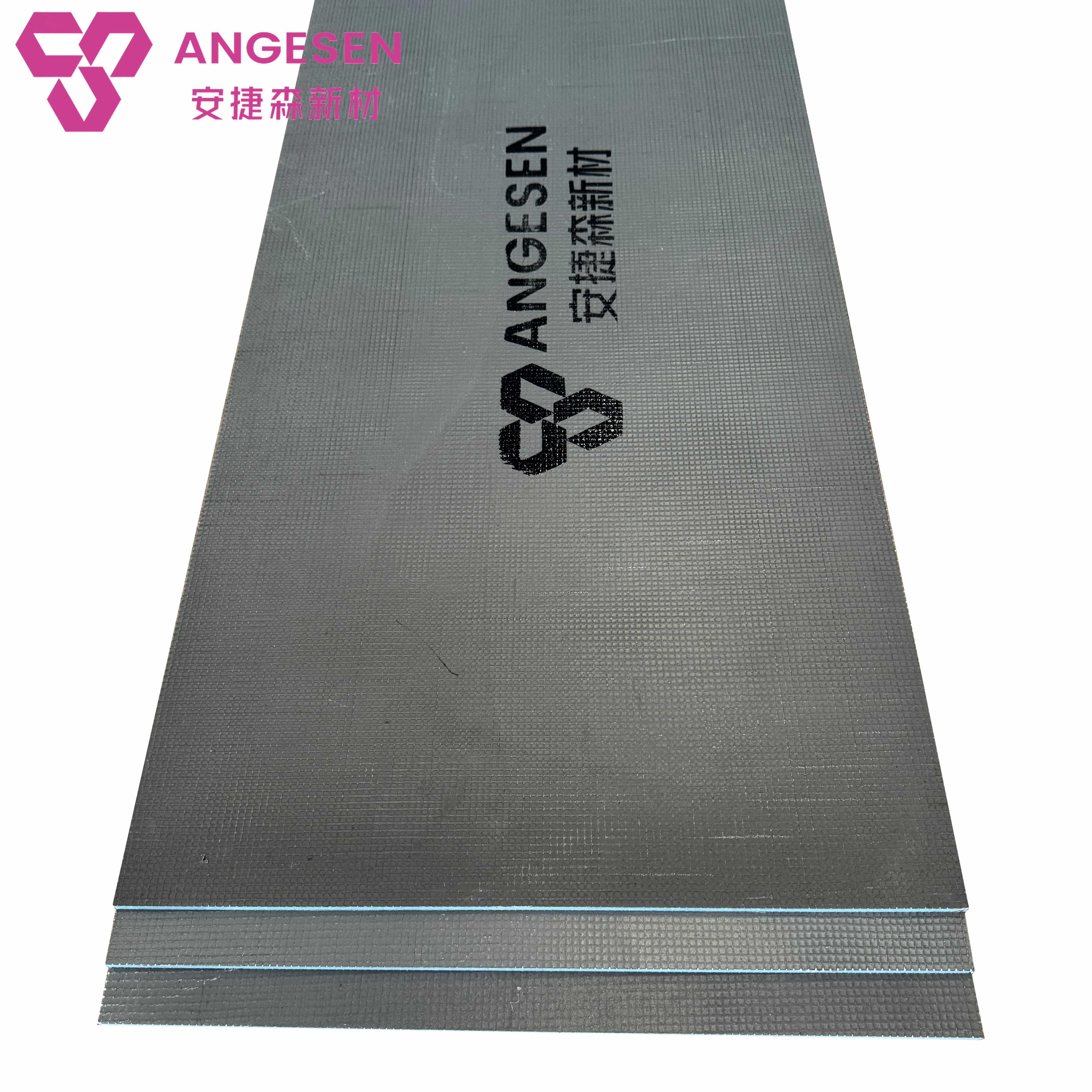 OEM Multi-function waterproof polystyrene High Molecular Coated tile backer board Stock available