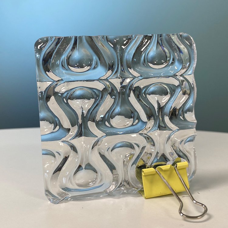 Embossed plexiglass acrylic board home interior Decorative colorful artificial glass panels acrylic wall panel