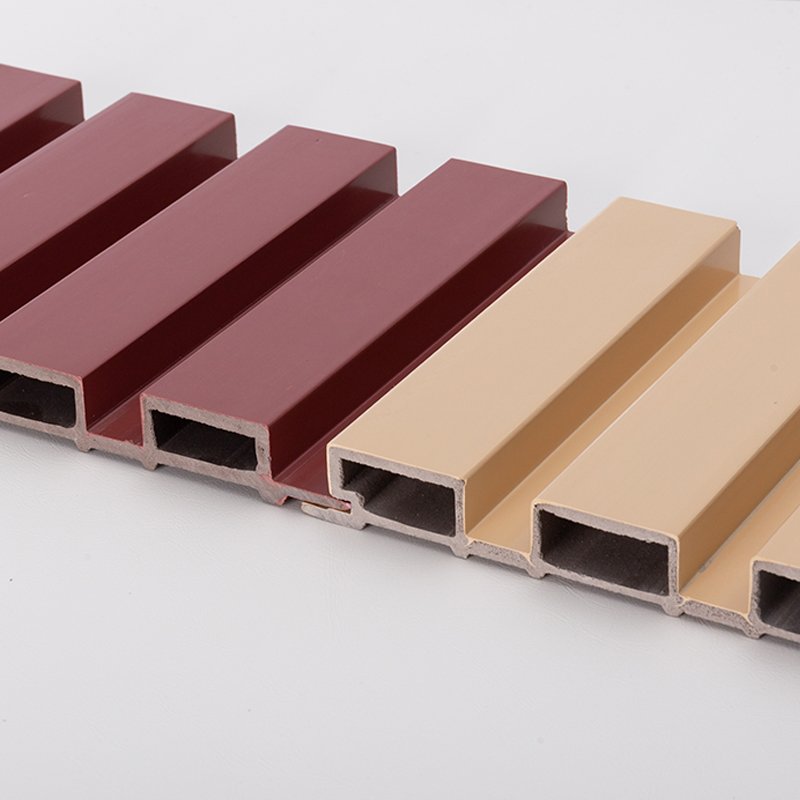 High Quality Waterproof Outdoor Home Decoration Slat Panel ASA WPC Wall Wood Cladding Board For Exterior Part