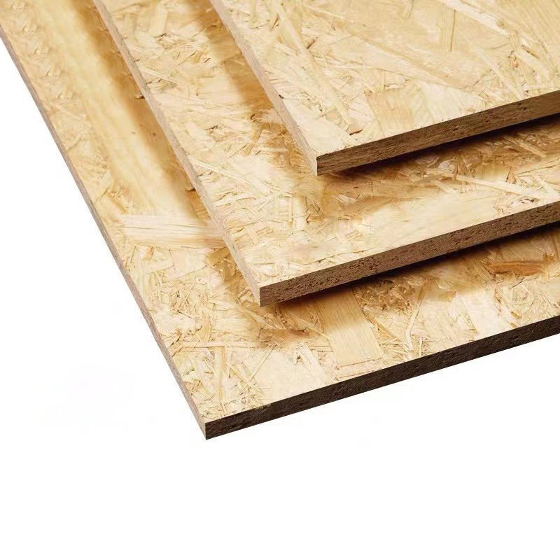 Factory Direct Supply Wood Grain Color Plywood Panel 4x8 Oriented Strand Board Chipboard OSB Board For TV Cabinet