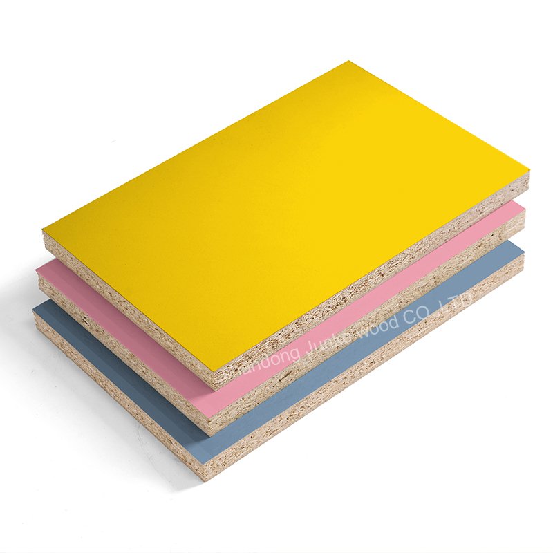 China Factory Direct Selling Mfc Mdp Board 8/9/12/15/16/18/25mm White Color Melamine Laminated Chipboard Particle Board