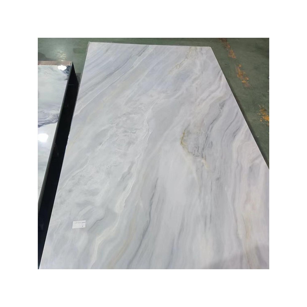 Modern Style Marble Sheet Board Moisture-Proof Waterproof for Interior Decorative Alternative to Marble Block for Household Use