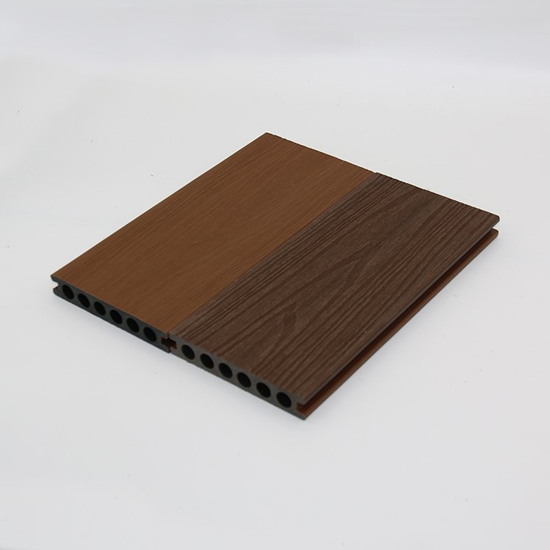 Easy installation outdoor WPC decking flooring hollow board co-extrusion wpc decking