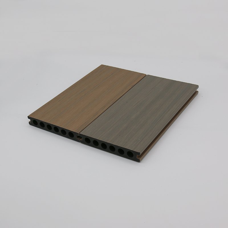 Easy installation outdoor WPC decking flooring hollow board co-extrusion wpc decking