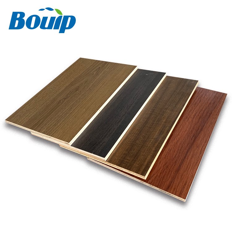 High Quality Supplier Competitive Price 4*8ft Waterproof Melamine MDF Board 6mm For Interior Decoration