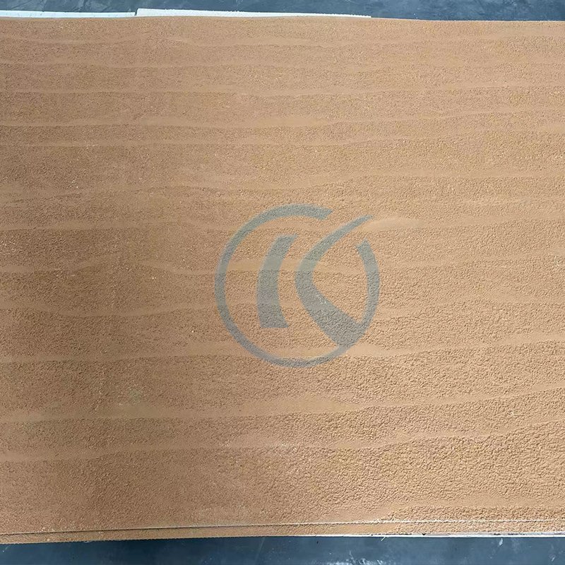 Eco-friendly Modified Clay Material Exterior Flexible Stone Wall Cladding Board MCM Soft Rough Stone Rammed Earth Wall Board