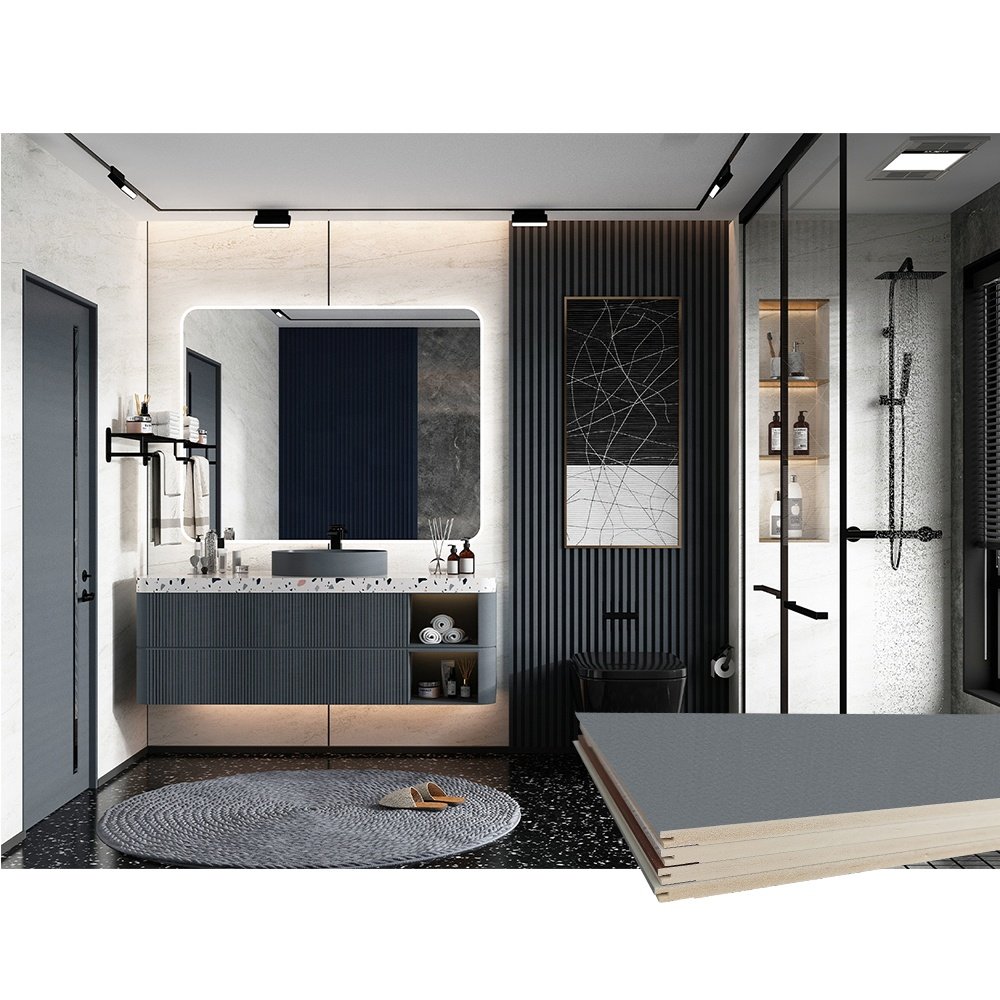 Manufacturer Interior Waterproof Bamboo And Wood Fiber Board WPC Wall Panel