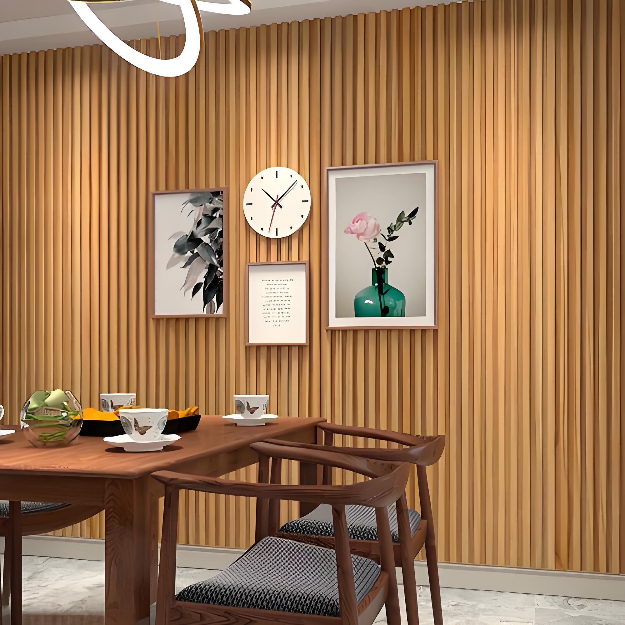 Factory Direct Sales WPC Wall Panel WPC Wall Cladding Fluted Wall Panel Interior Decoration with Cheap Price