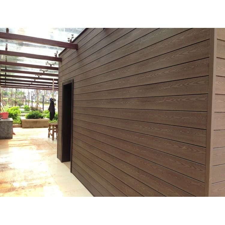 Hot Selling Wall Composite Cladding Co-extrusion WPC Fluted Wall Cladding Beautiful Composite Panel WPC for Decoration