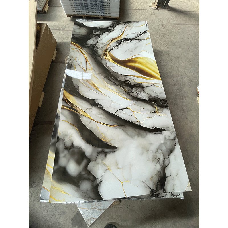 alternative pvc uv board pvc sheet uv marble sheet pvc for interior wall decoration