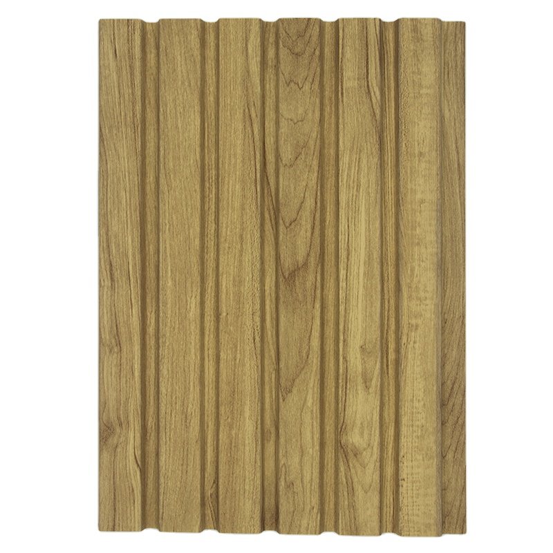Hottest Eco-Friendly PS Wall Panel Easy Installation Wall Decoration for Villas Charcoal Louvers with 1 Year Warranty