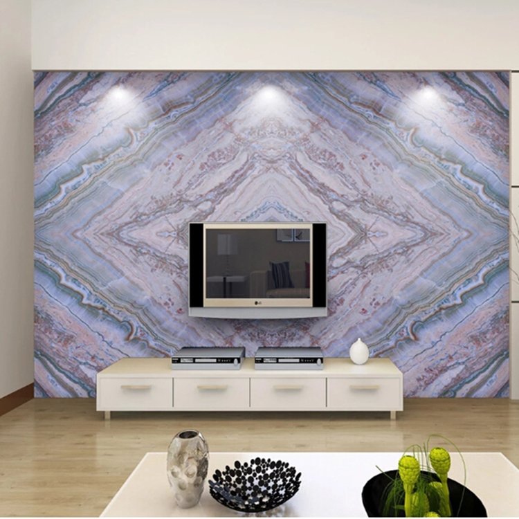 Lower Factory Price Board Product High Glossy 1200*2400/2800/2900MM 3D Digital Printing Wall Panel PVC Marble Sheet