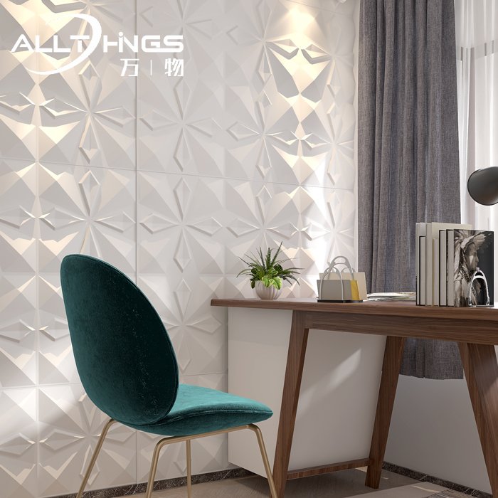 Modern Art 3D Wall Panels Hot Selling Decorative Plastic PVC Tile Wallpaper ceiling Home Hotel Decoration other boards