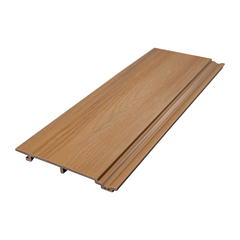 ZXL12012 Outdoor Garden Backyard Exterior Waterproof Wall Cladding Wall Boards 3d wood grain ASA Co-extruded WPC wall panel