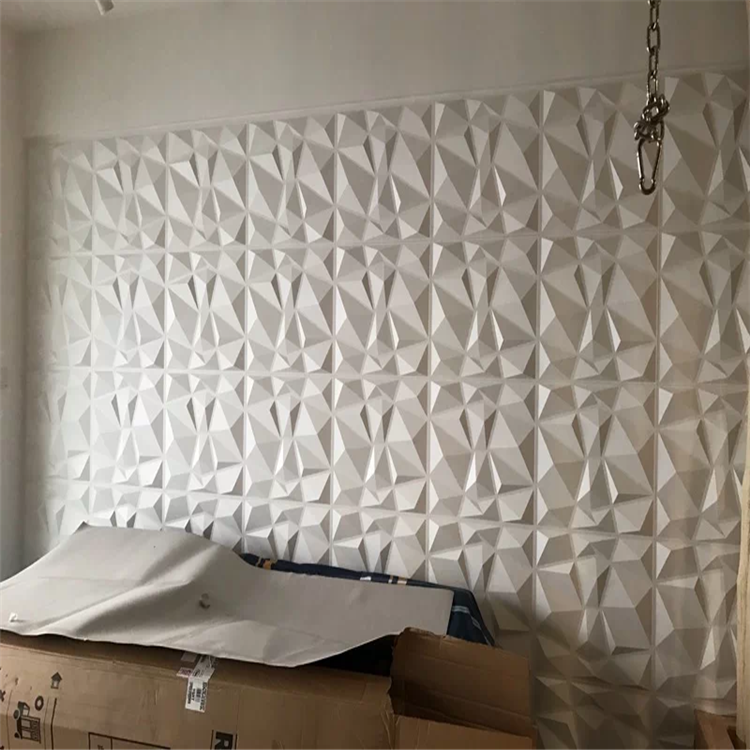 Auuan 3D Plastic Interior Wall Decor Tiles PVC Wall Panel Home Decoration 3D Wall Panel wholesale