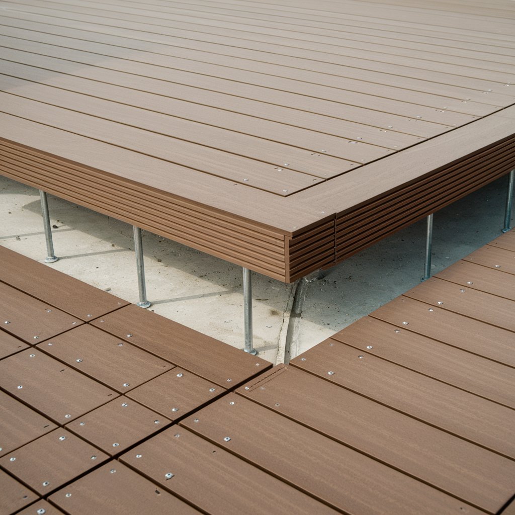 Wood Plastic Composite (WPC) Decking Panels Best Price Premium Quality from Real Factory Custom Size and Color Available!