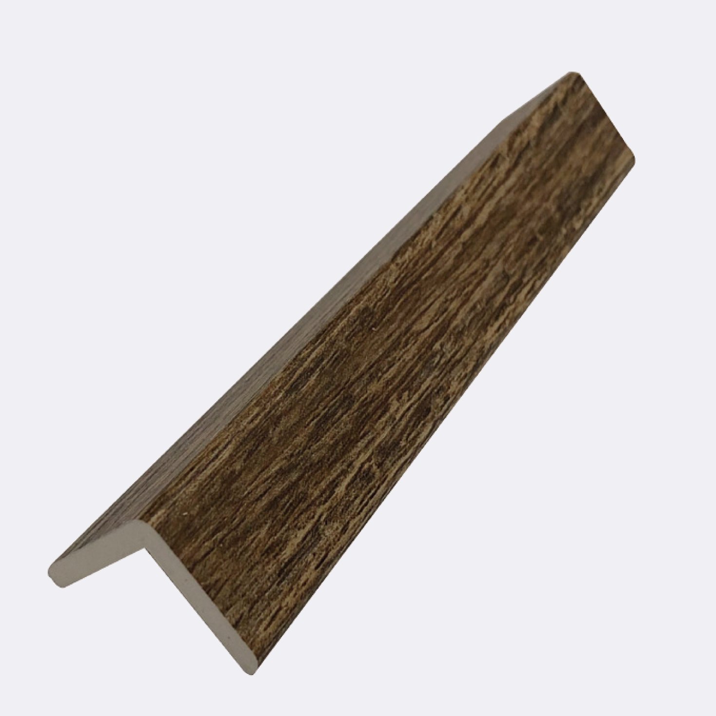 Waterproof SPC laminate flooring accessories plastic Flush Stair Nose trim wpc skirting board