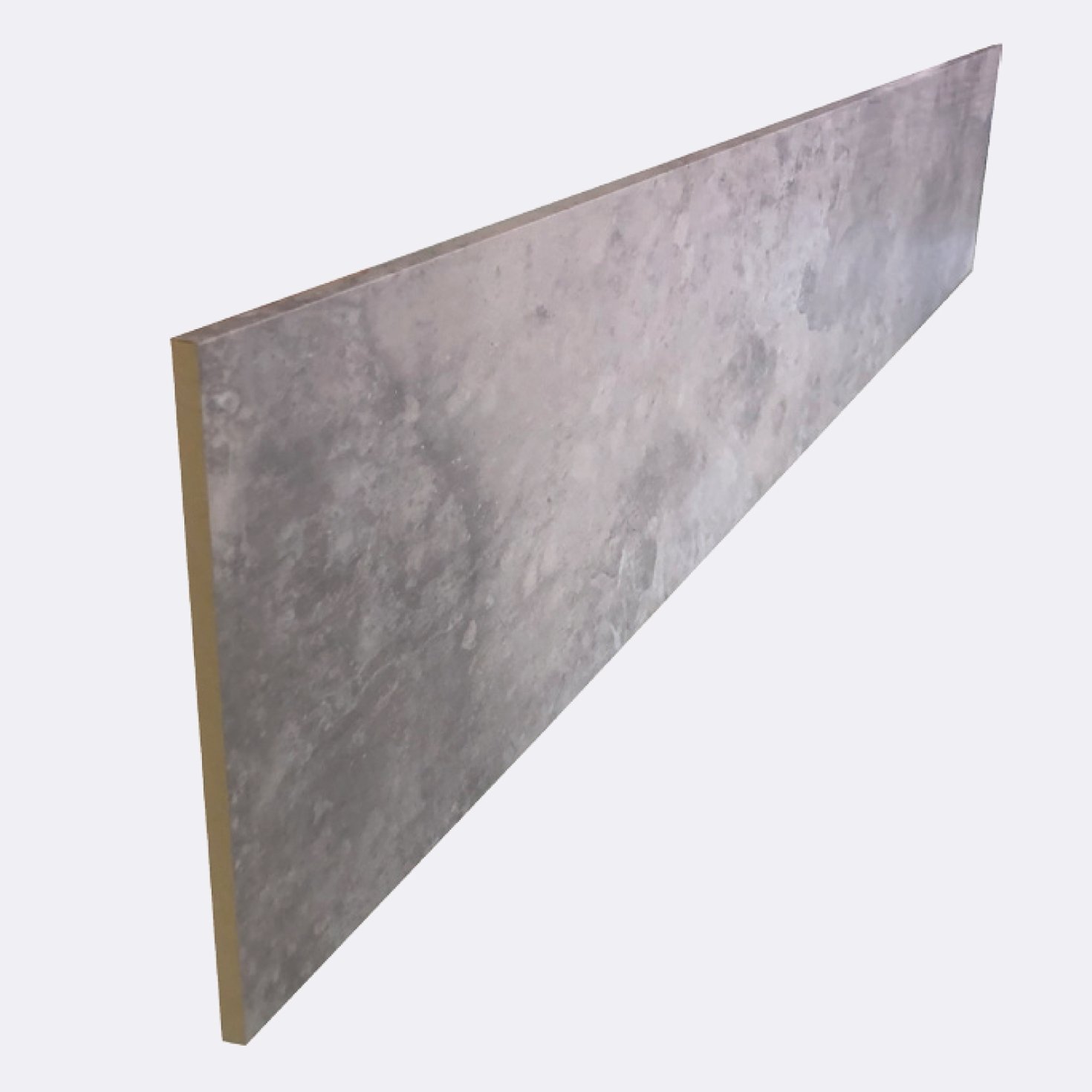 Waterproof SPC laminate flooring accessories plastic Flush Stair Nose trim wpc skirting board