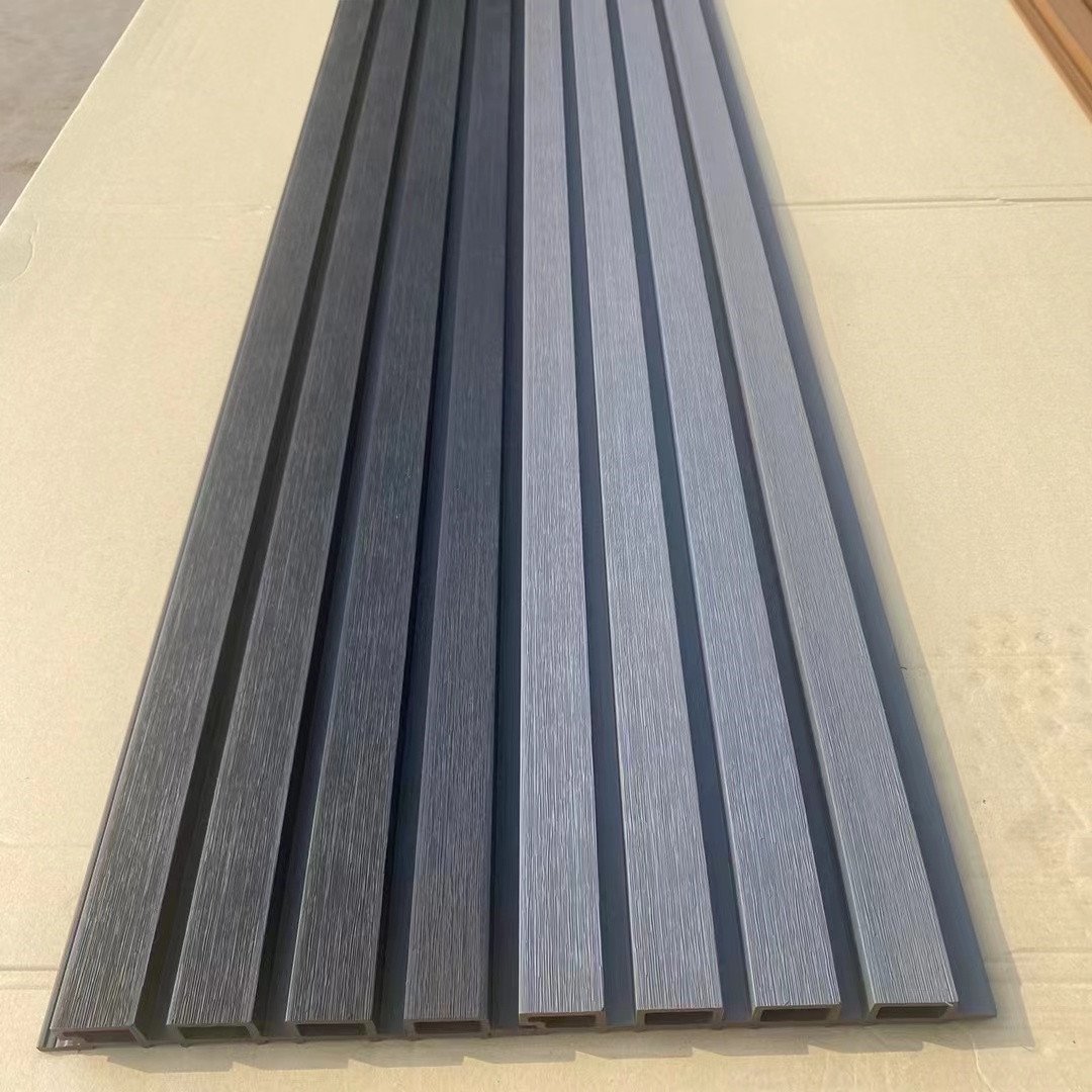 Factory Prices Outdoor Durable Wood Plastic Composite Panel WPC Wall Cladding water proof WPC wall panel for exterior wall decor