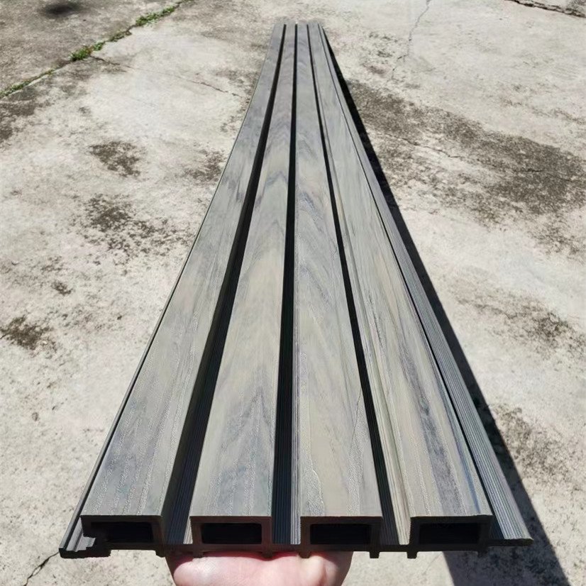 Factory Prices Outdoor Durable Wood Plastic Composite Panel WPC Wall Cladding water proof WPC wall panel for exterior wall decor