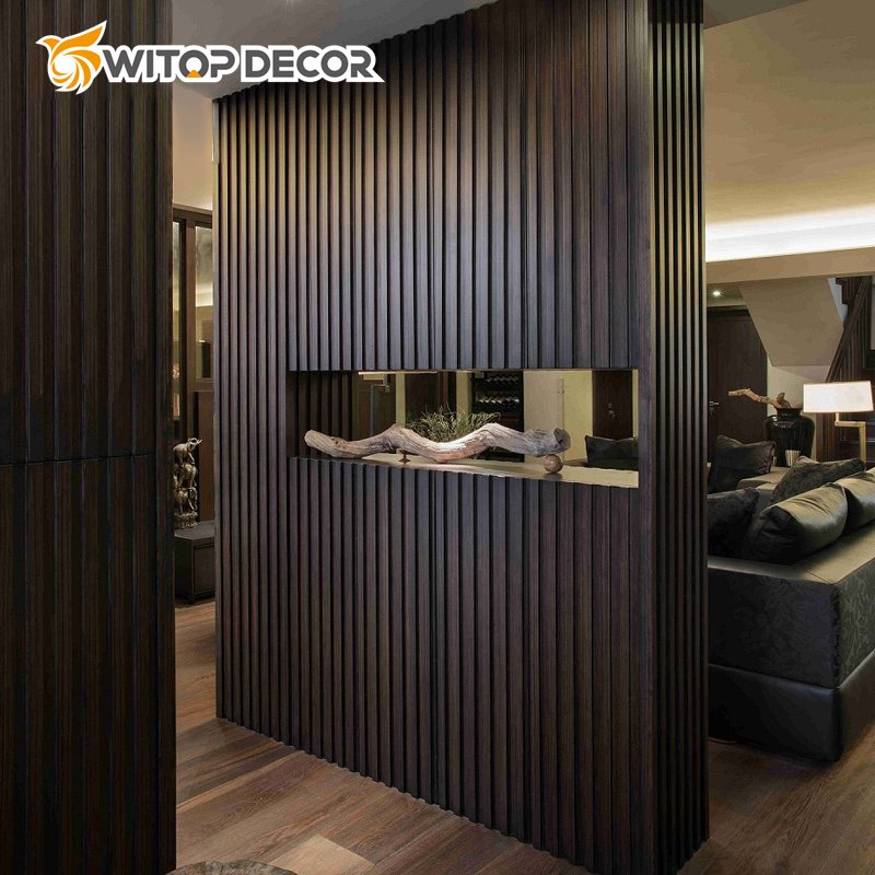 Customizable Material Multiple Specifications 3d Decorative WPC Wall Panel Cladding Wave Board Great Wall Board