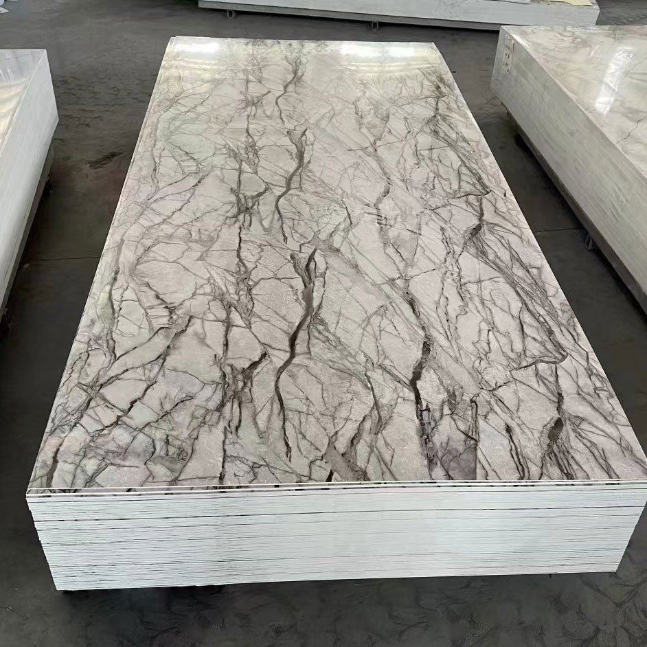 Anti-collision seamless whole house decor wood decorative sound proof sheets fluted interior boards pvc wall panels
