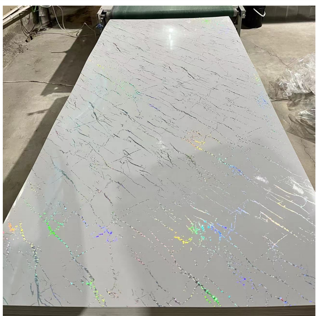 Waterproof fireproof pvc marble sheet 3mm pvc uv board other boards for wall decoration