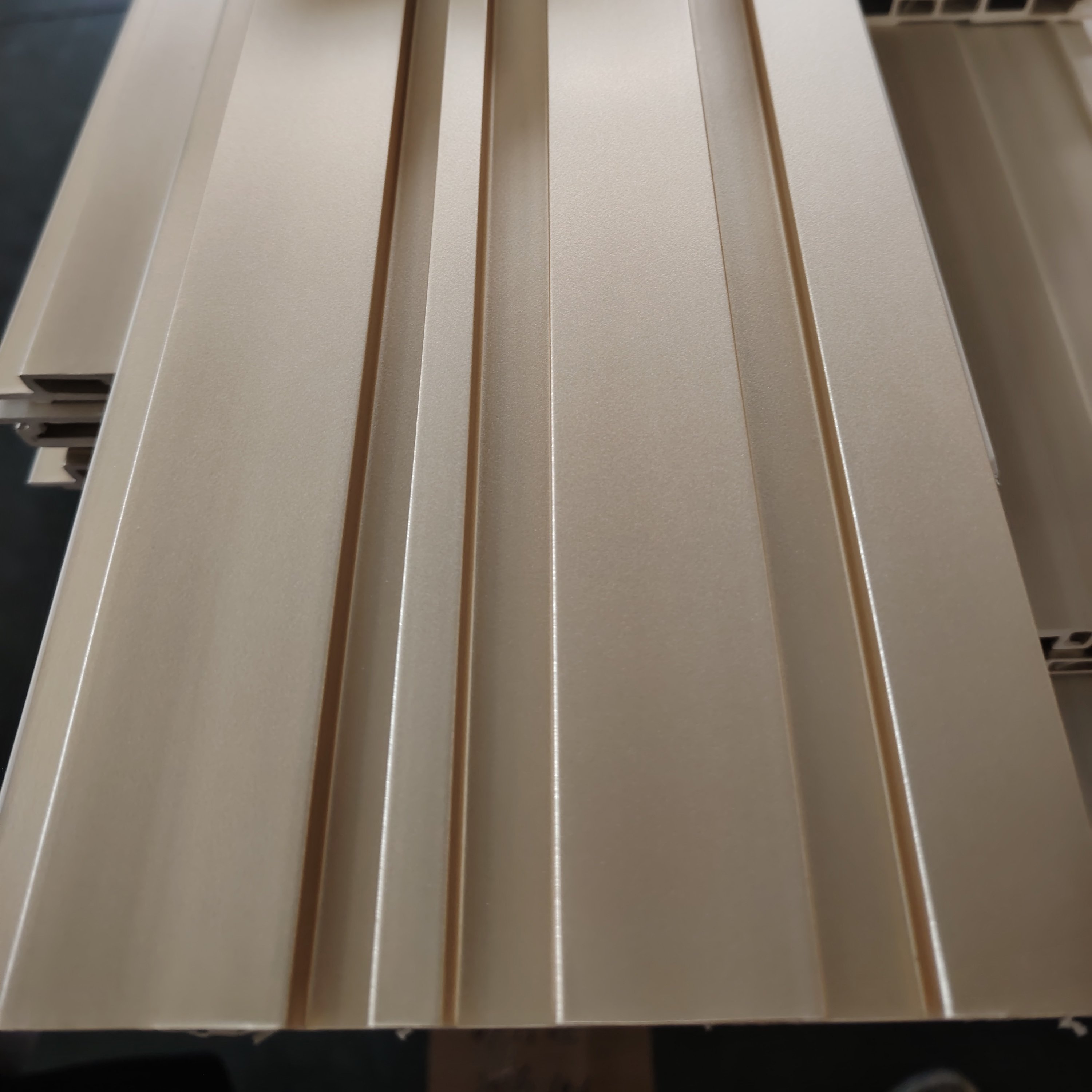 Factory Price Fluted Wall Panel Water-proof Wood Plastic Composite 175*14 Interior Wooden Board For Bedroom