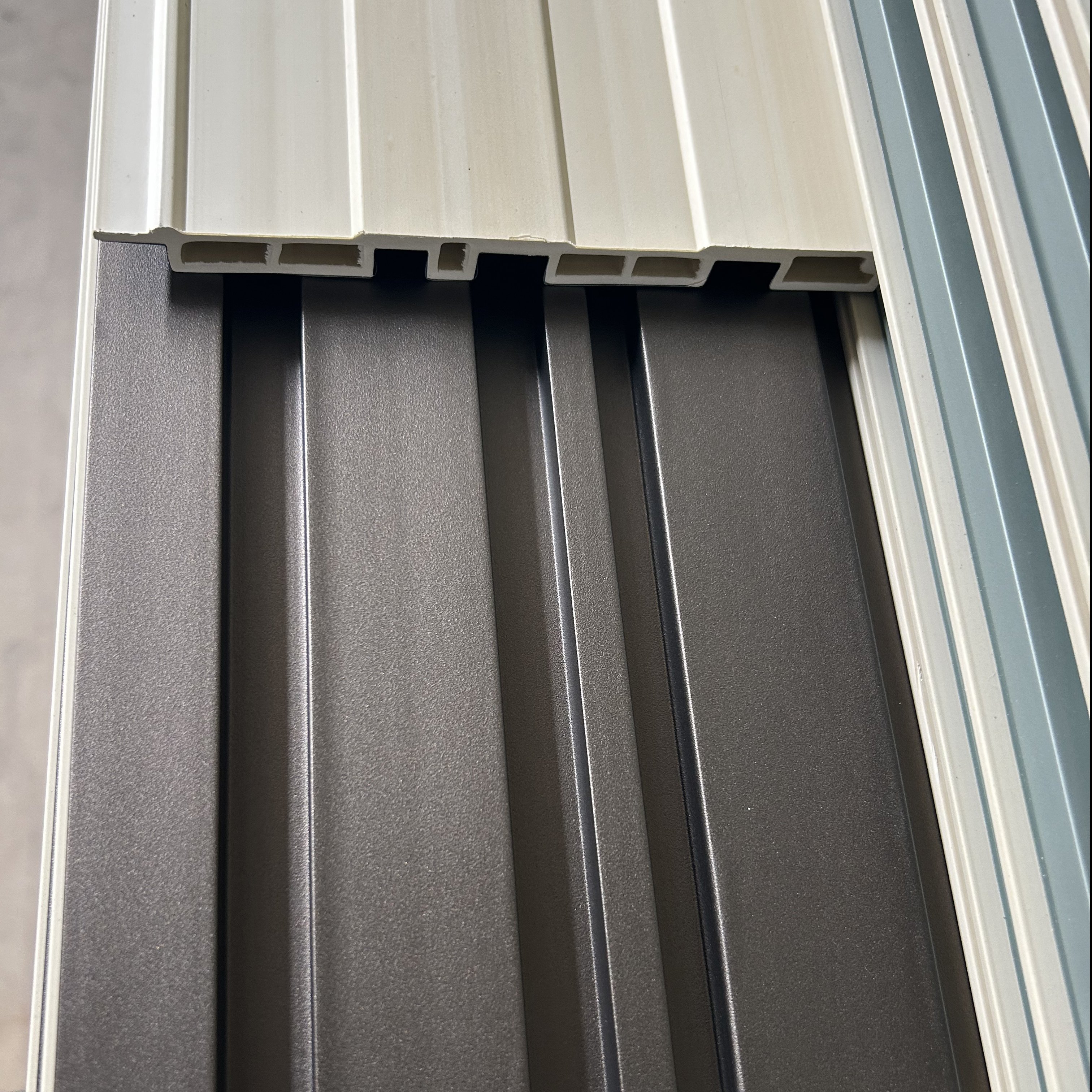 Factory Price Fluted Wall Panel Water-proof Wood Plastic Composite 175*14 Interior Wooden Board For Bedroom