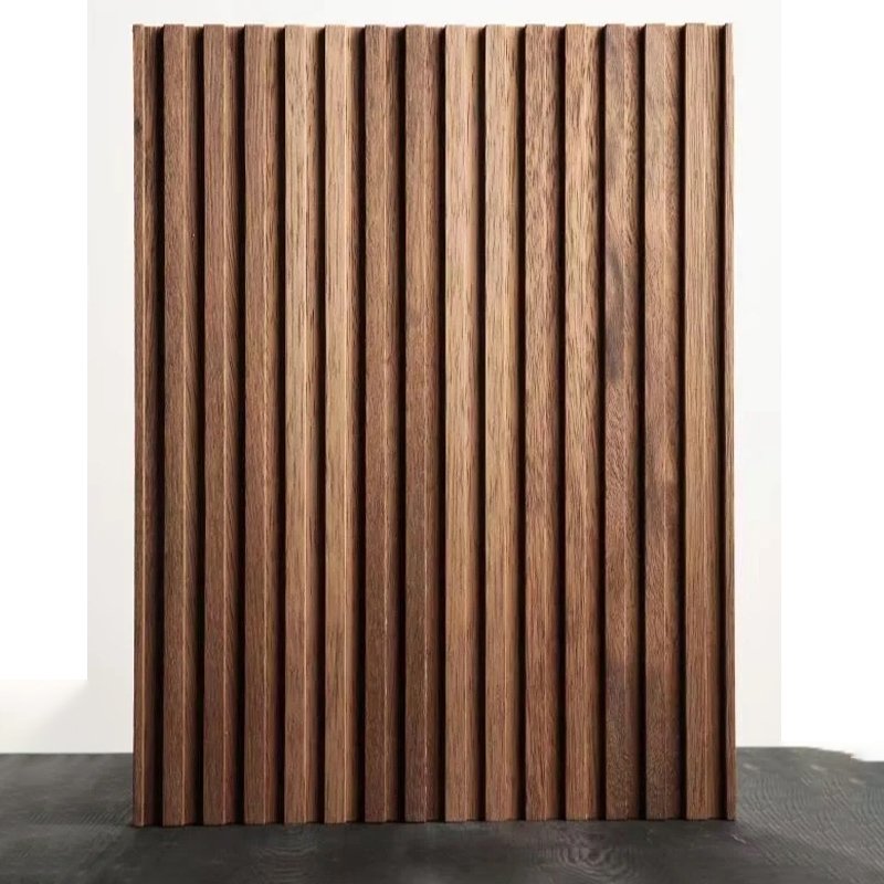 Factory direct sale natural antisepsis 3D WPC Wall boards wood wall panels grating board for indoor shop decoration