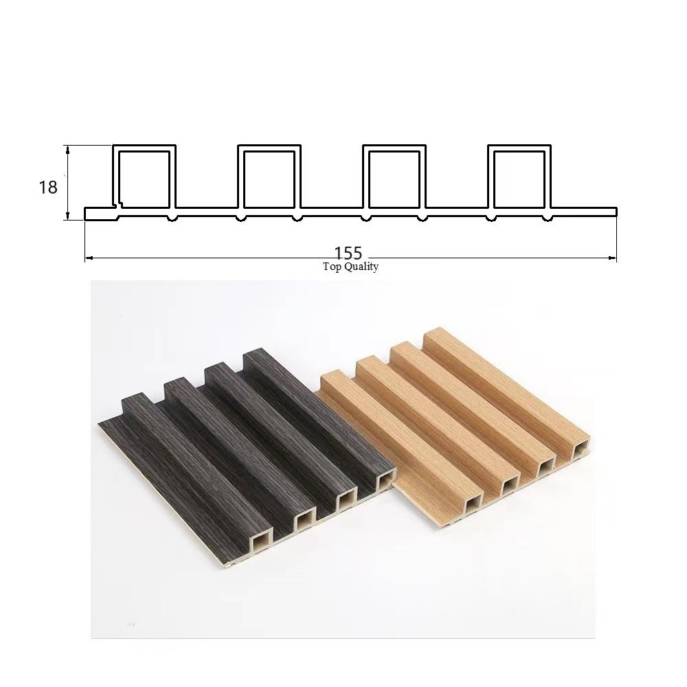 Wall Cladding Factory Manufacture Fireproof Waterproof 3d Wpc Wall Panel Decorative Other Boards For Office And House Interior