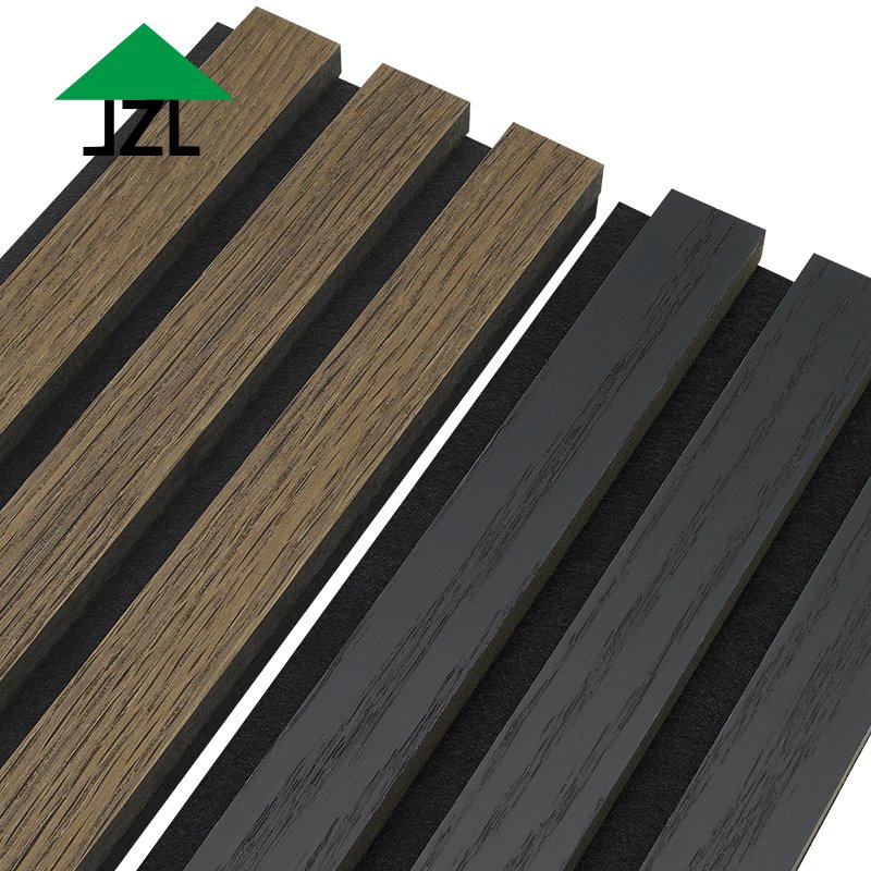 Akupanel 3D Design Sound Absorbing Wooden Wall Decor Pet Wood Strip Slatted Acoustic Panels Decoration Wall Ceiling Acoustic