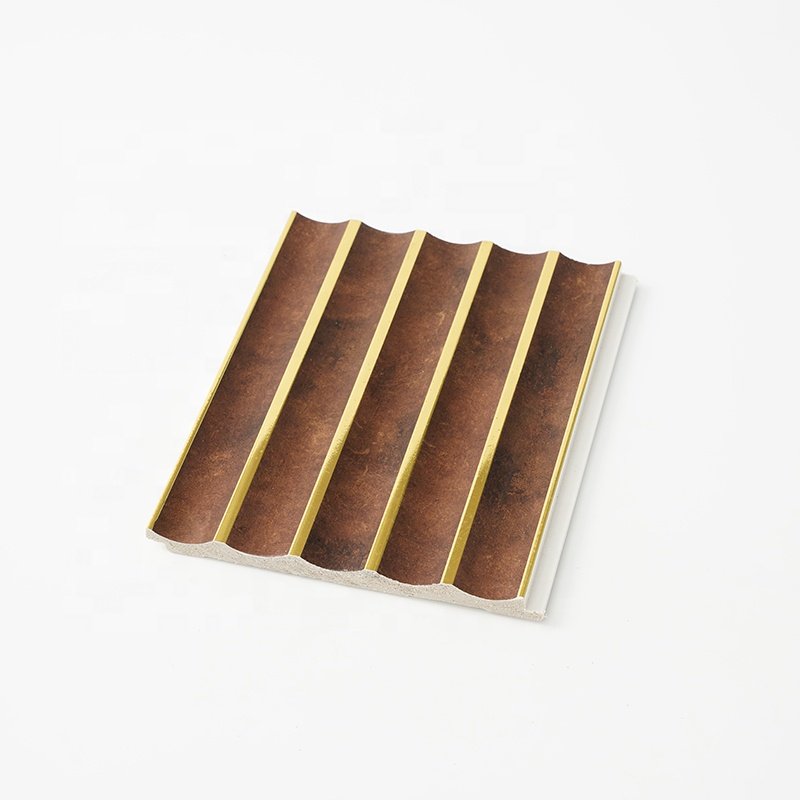 New Arrival Interior Decorative Wood Texture Waterproof PS 3D Wall Panel