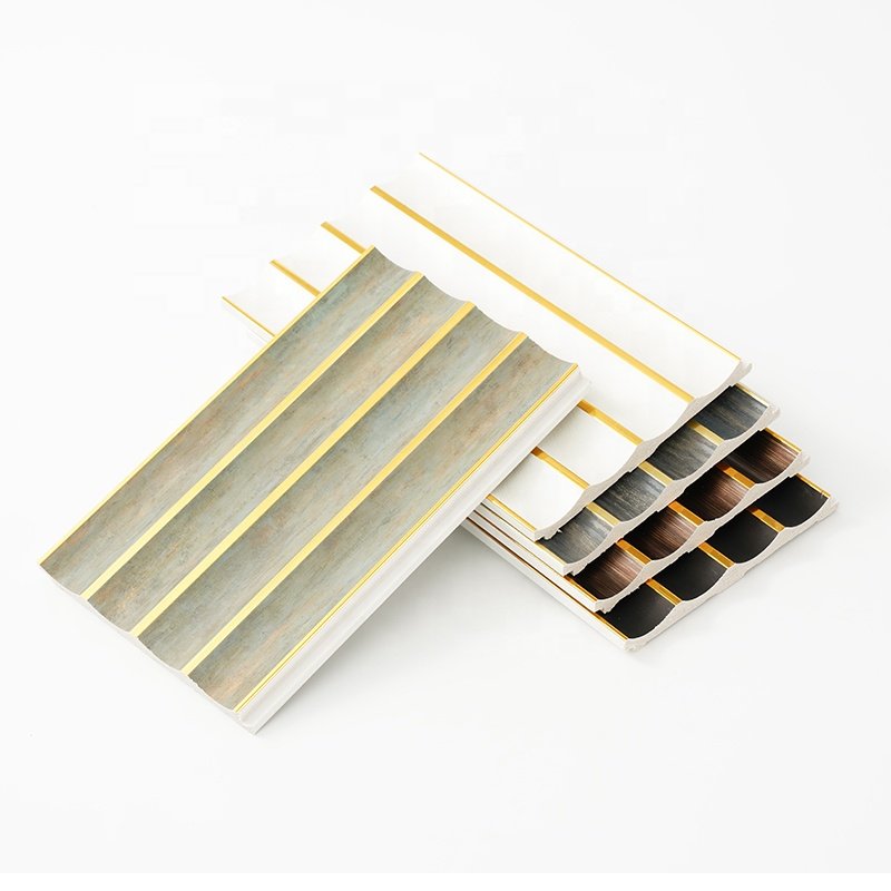 New Arrival Interior Decorative Wood Texture Waterproof PS 3D Wall Panel