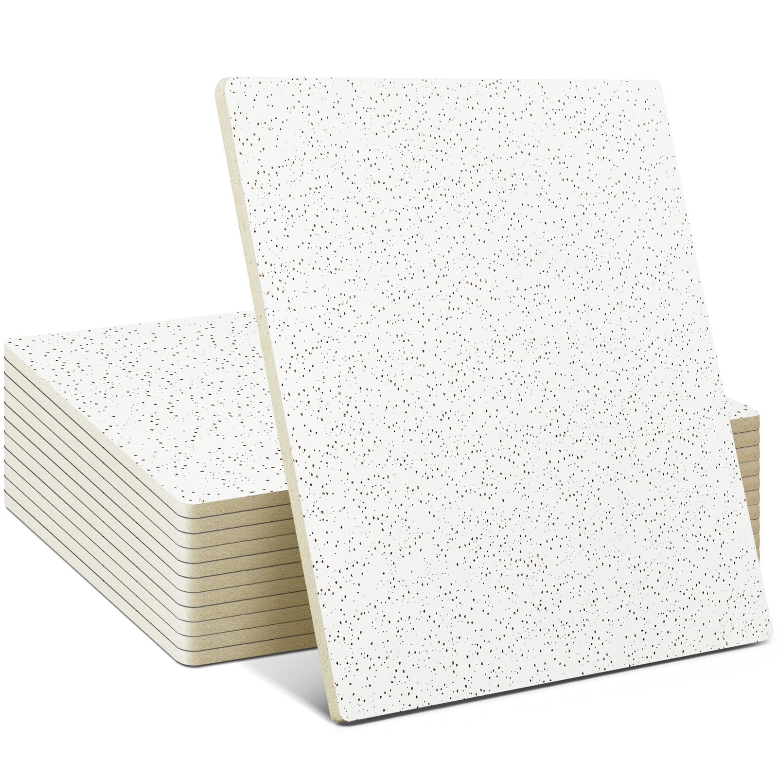 New Sound-absorbing Mineral Fiber Graphic Design Square Suspended Mineral Ceiling Board