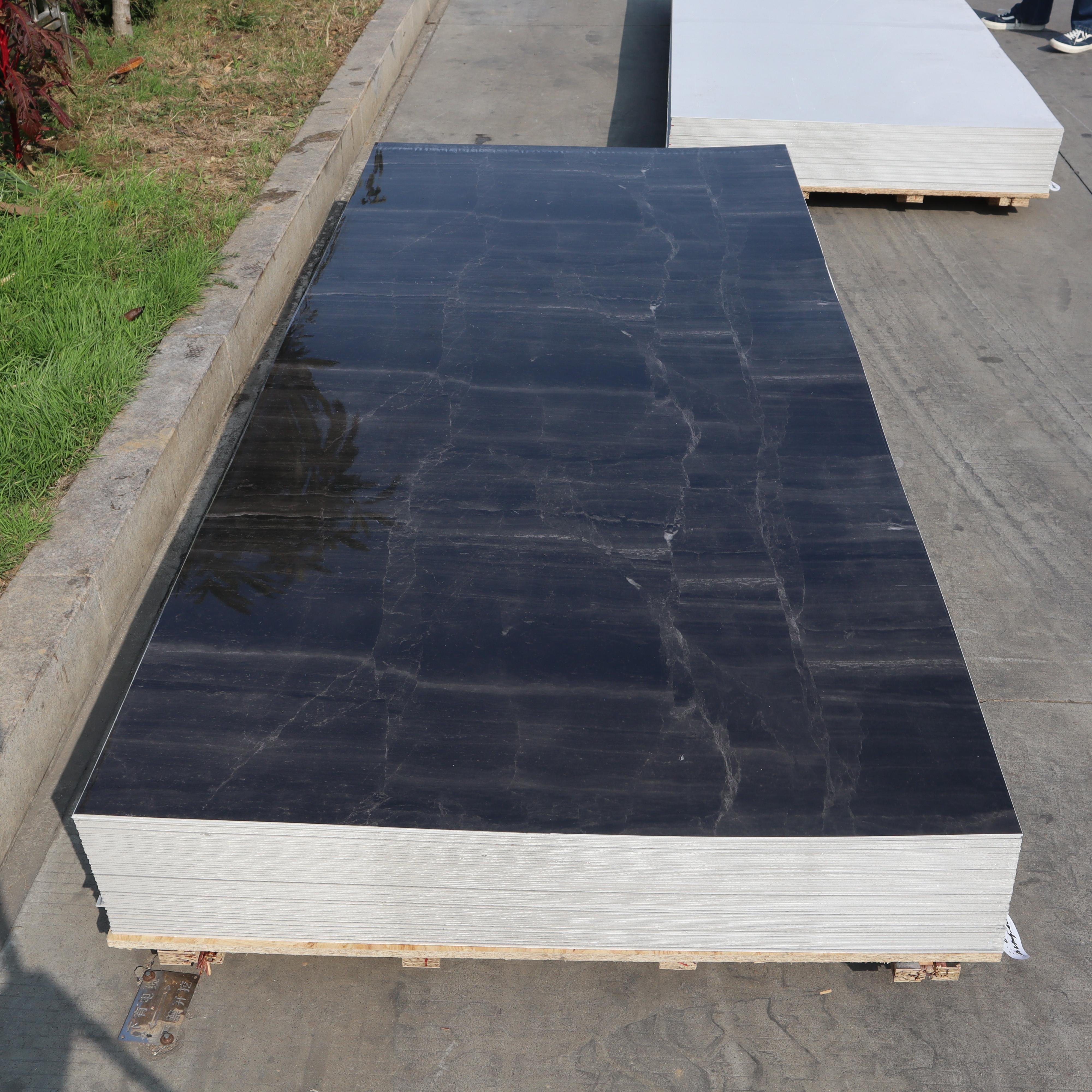 SPC Wall Panel PVC marble UV board other board building materials for decorate luxury design