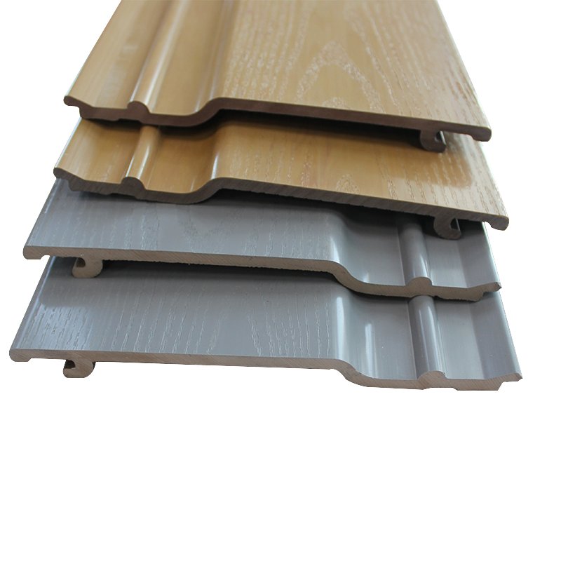 Outdoor Wpc Vinyl Fence Panels Garden Building Material Other Boards Wpc Exterior Garden Privacy Wall Cladding Wood Wall Panel