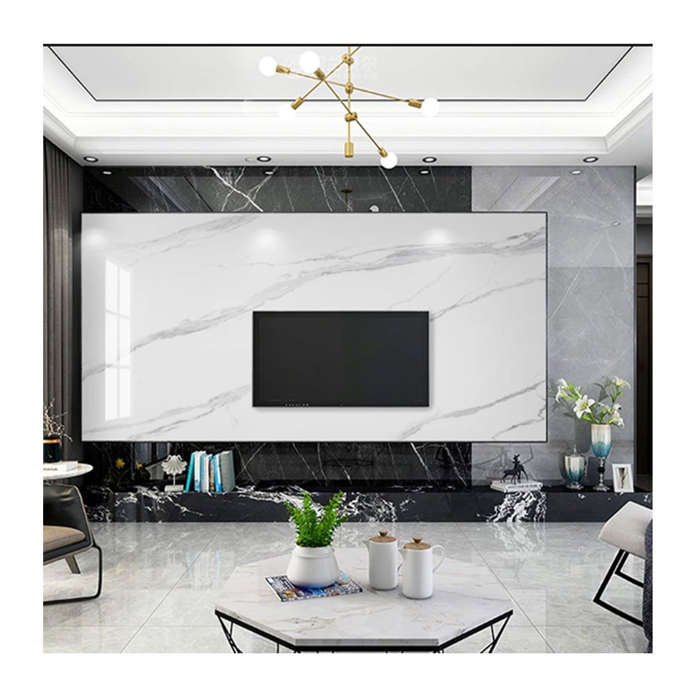 JINXING Factory Good Quality Laminate 3D Wall Panel Carbon UV Slate Wall Decor Wall Board For Home Decoration 1220*2440 3mm 2mm